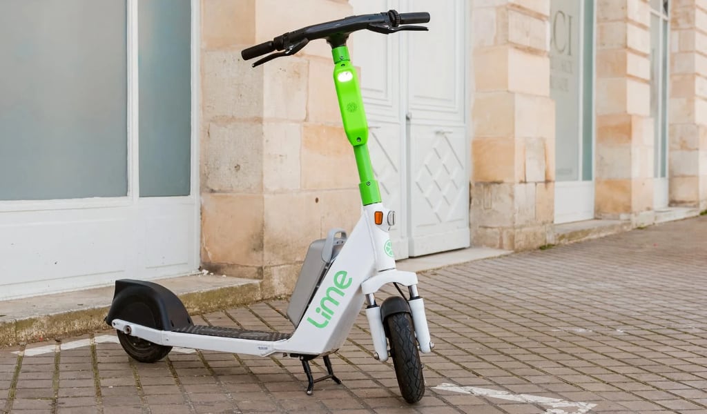 Lime Electric Scooter