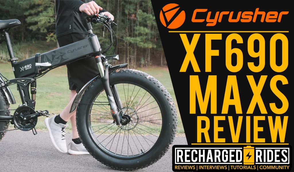 Cyrusher XF690 Maxs Folding Fat Tire E-Bike