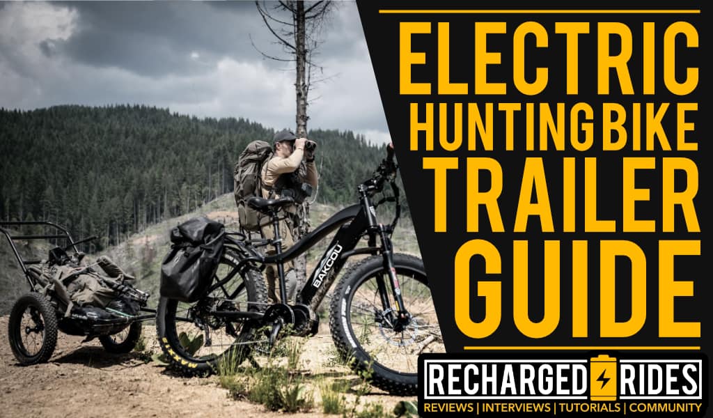 Electric Hunting Bike Trailer