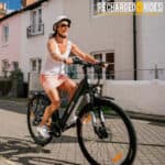 Woman Riding E-Bike