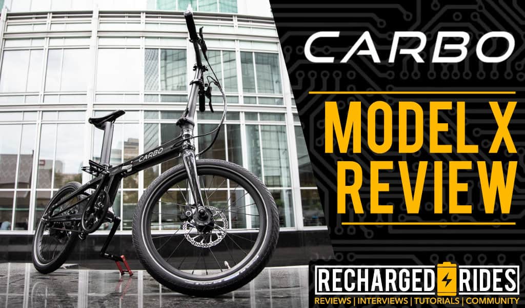CARBO Model X Folding Electric Bike