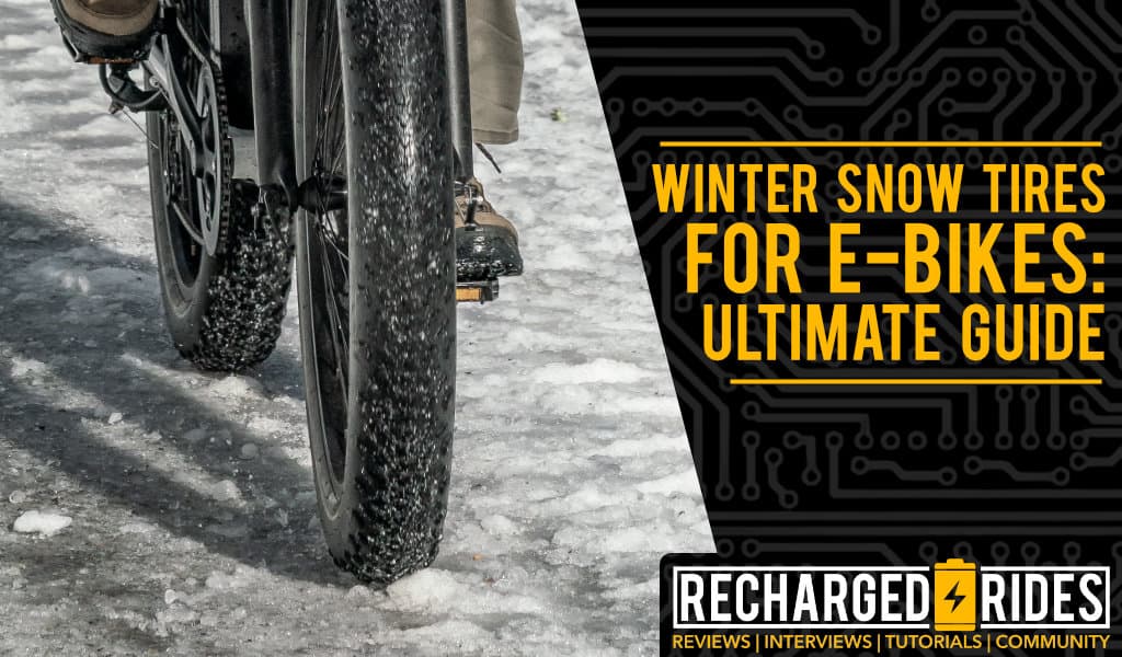 Snow Tires for Electric Bikes