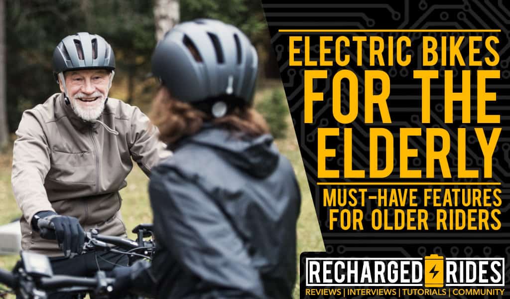 Electric Bikes for the Elderly