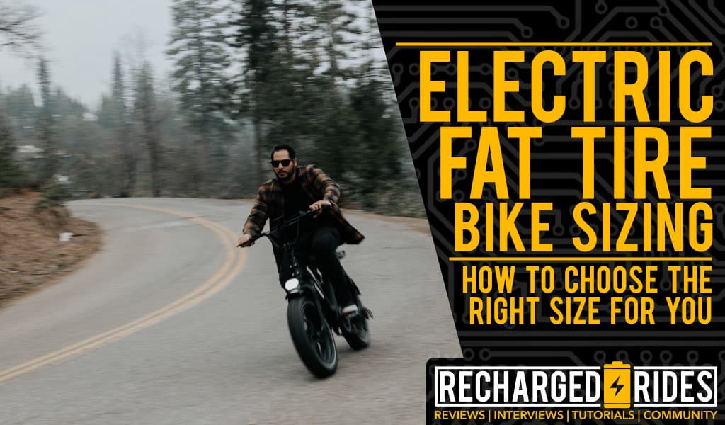 Electric Fat Tire Bike Size